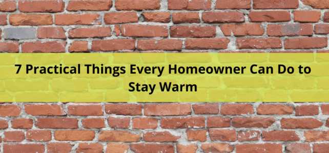 How to stay warm indoors?